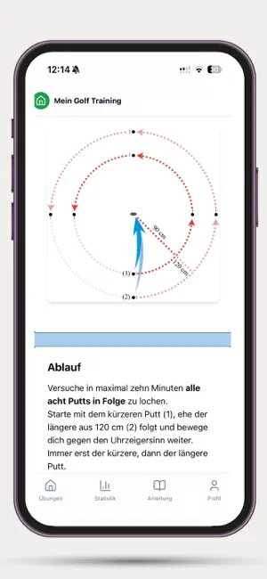 Mein Golf Training screenshot 2