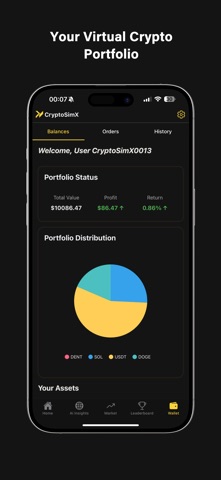 CryptoSimX screenshot