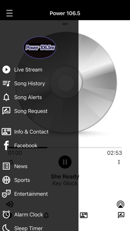 #2. Power 106.5 (iOS) 由: Shelby Cox