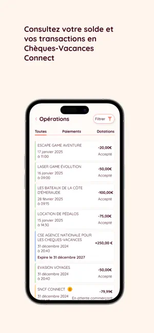 Chèque-Vacances screenshot 2