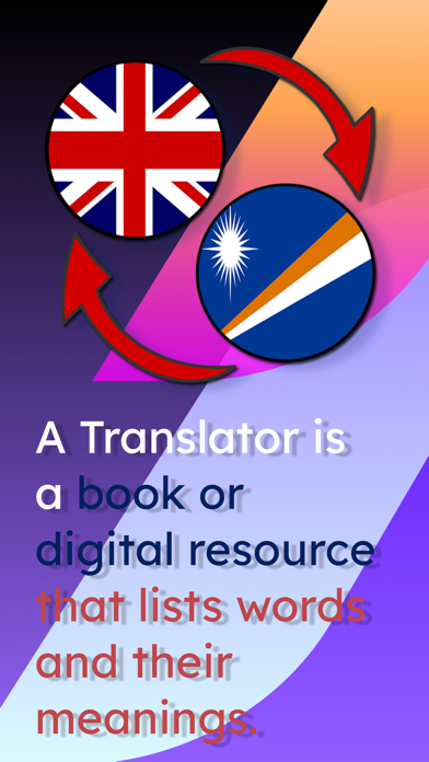 English Marshallese Translate Screenshot