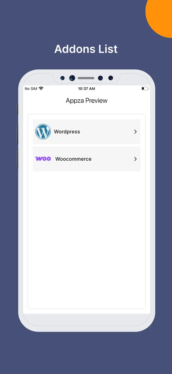 #1. Appza Preview - Wordpress (iOS) Podle: Noor Khan