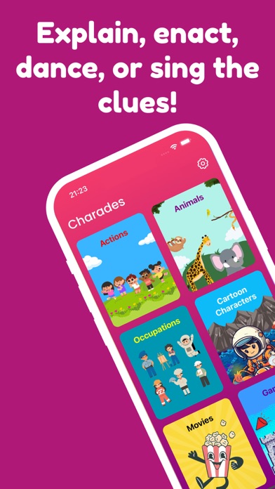 Headbands - Charades for Kids Screenshot