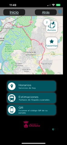Autobuses Chiclana screenshot