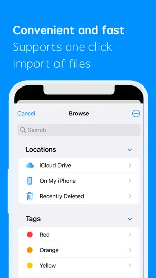 Capture d'écran de RPGViewer sur iPhone 1