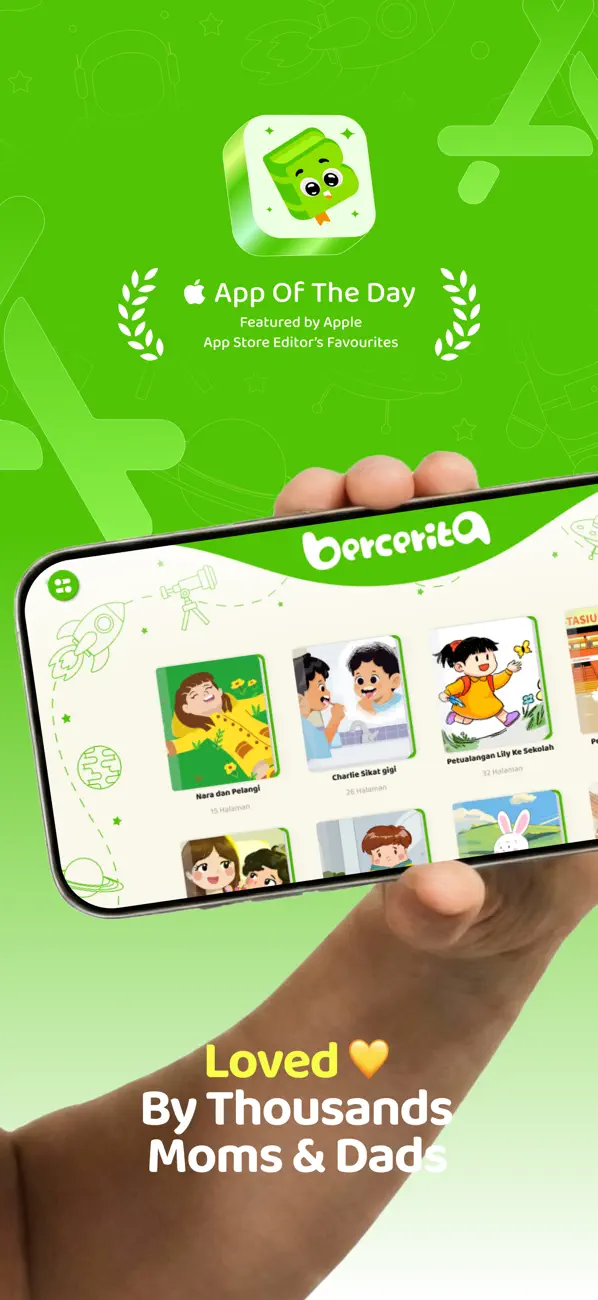 Screenshot #1 pour Bercerita: Cerita Interaktif