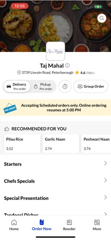 Taj Mahal Peterborough Screenshot 2 of 4
