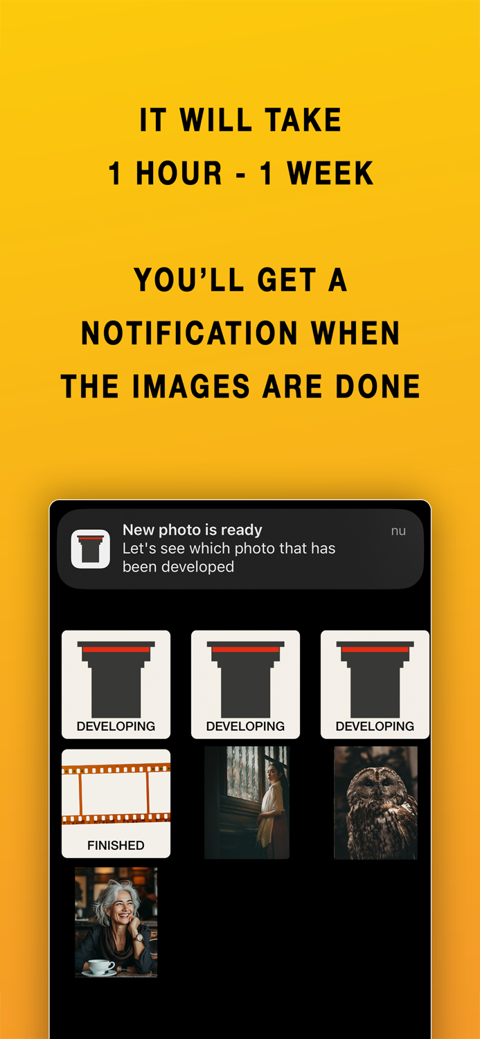 Wait Cam - Develop your photos