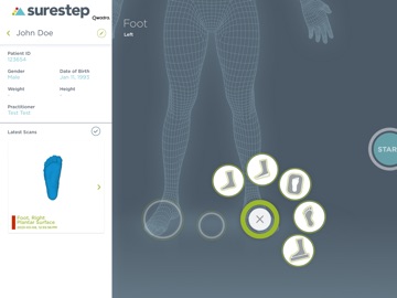 Surestep Scan iPad screenshot