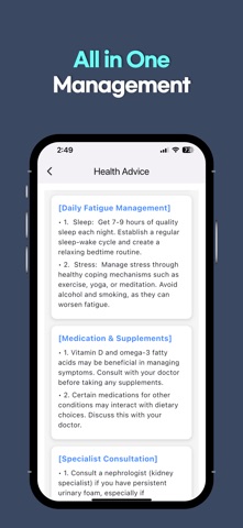 ASK DR AI : AI Health Care iPhone screenshot