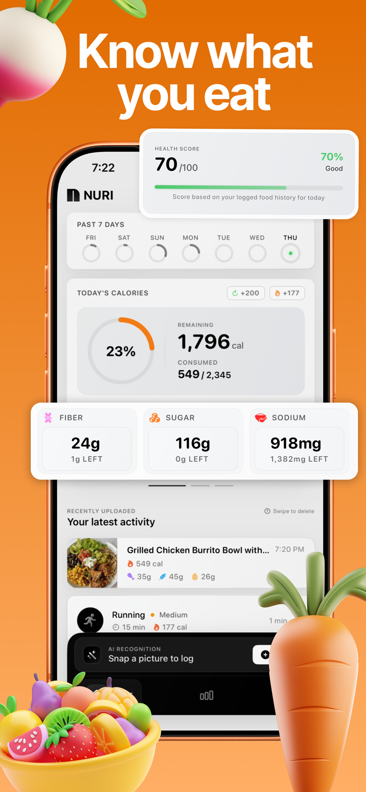 Nuri: Calorie Tracker