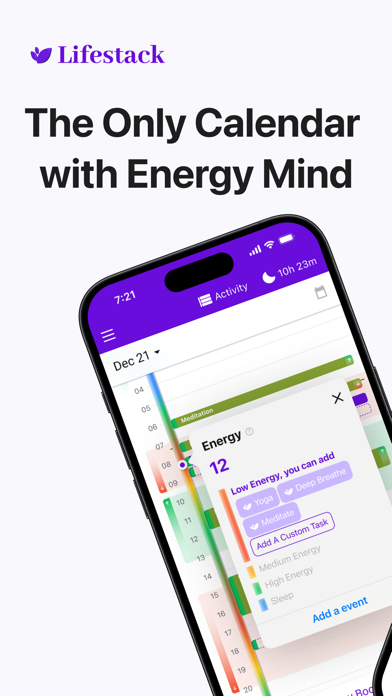 Lifestack: Circadian Calendar Screenshot