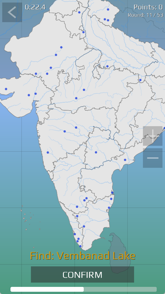 #7. India Map Quiz (Qbis Studio) (iOS) 由: Konrad Kubis
