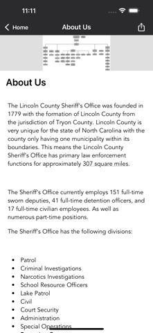 Lincoln County Sheriff NC Screenshot 3 of 3