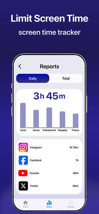 Screen time control - Screenza Screenshot 5 of 6