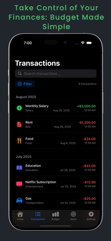 TrackDailyBudget Screenshot 4 of 5