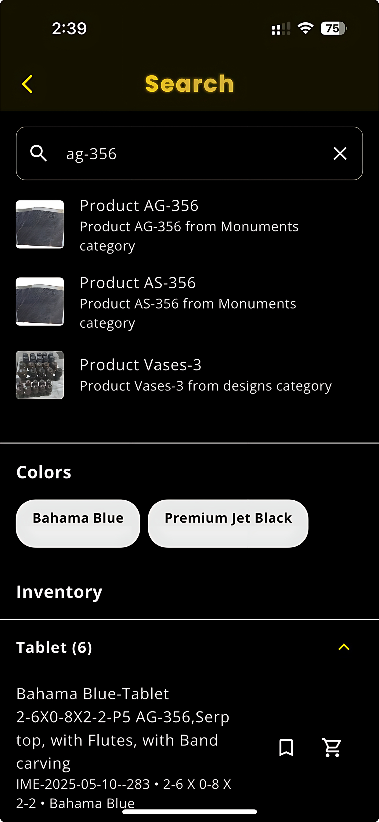 Angel Granites screenshot 7