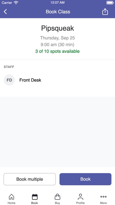 App screenshot