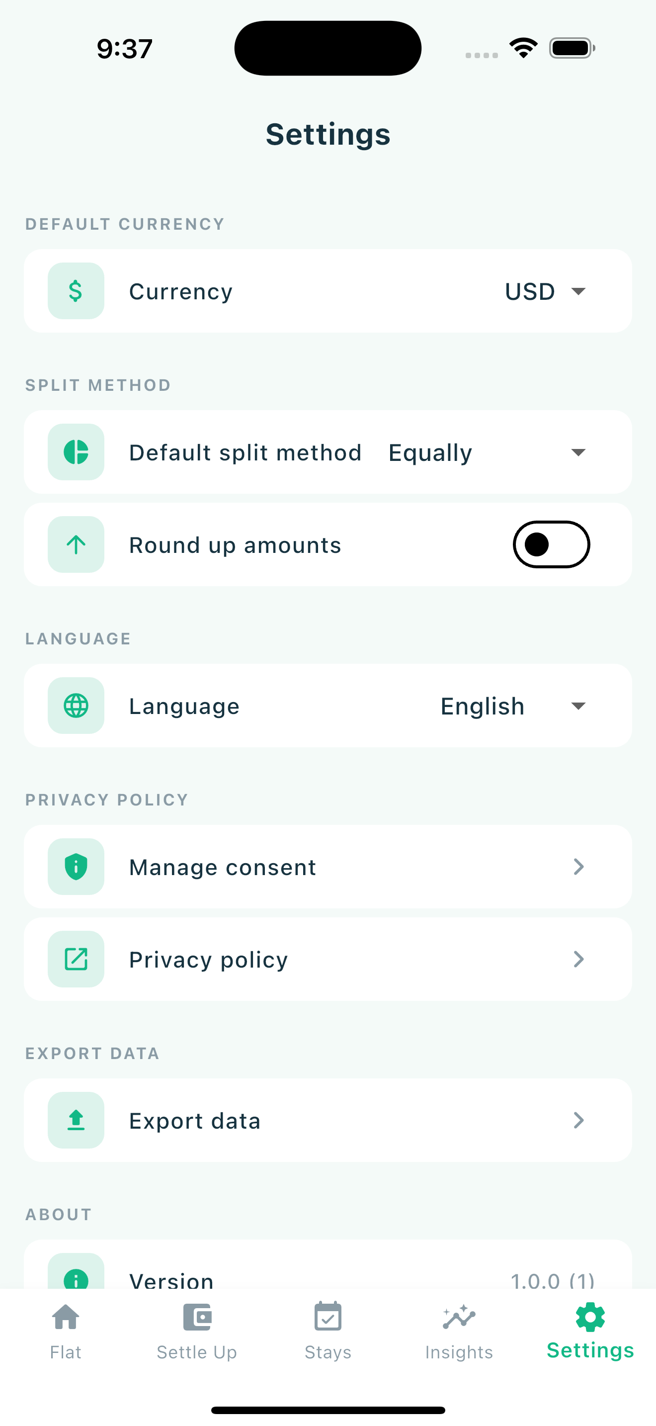 Roomsplit: Roommate Expenses screenshot 5