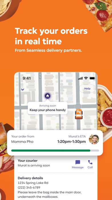 Seamless: Local Food Delivery Screenshot