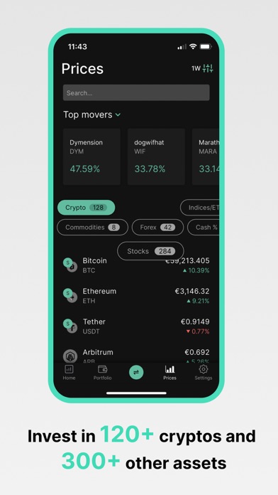 Screenshot #2 pour Change: Buy Bitcoin & crypto