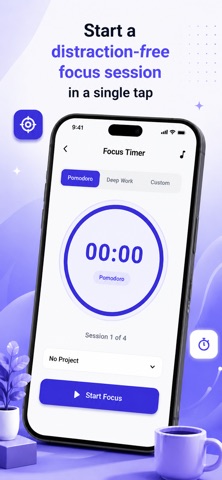 Zen Meld - AI Focus Timer Screenshot 2 of 7