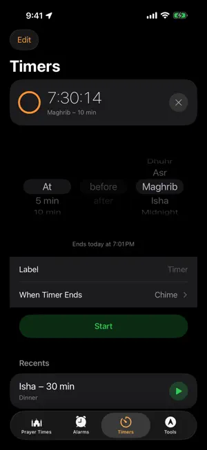 PrayerClock: Prayer Alarms screenshot 3