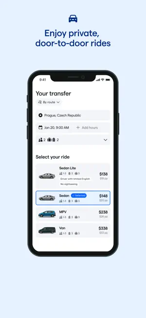 Daytrip: Transfers and trips screenshot 3