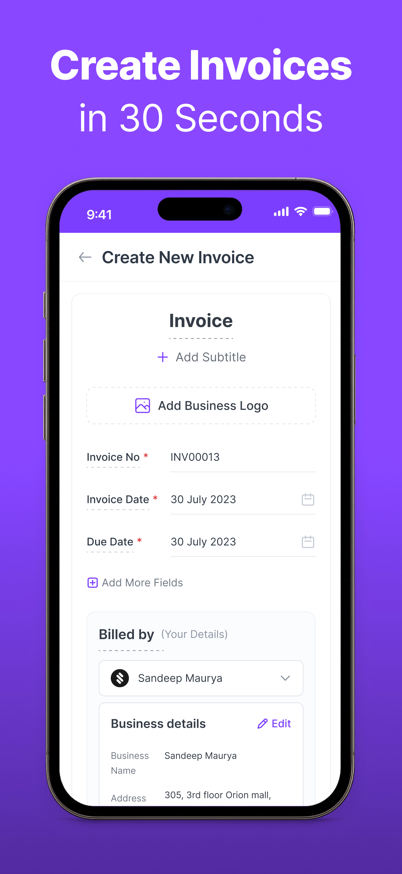 Refrens Invoice maker Bill App