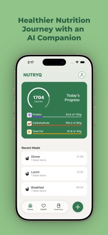 Nutryq screenshot