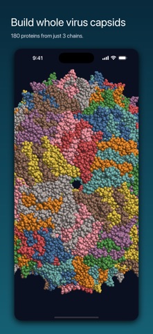 PDB Viewer: 3D Molecules iPhone screenshot