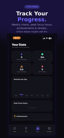 FocusFlow PomodoroTimer screenshot