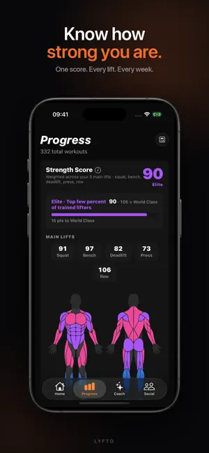 Lyfto - Workout Tracker & Log screenshot 4