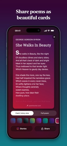 Poemhunter screenshot