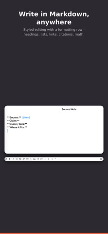 Folio Writer screenshot