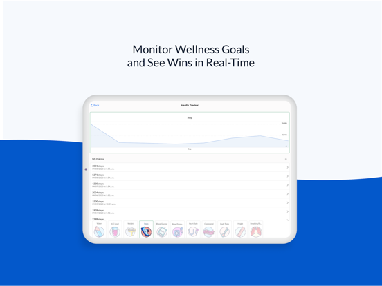 Triad Health iPad screenshot 4 - Medical app