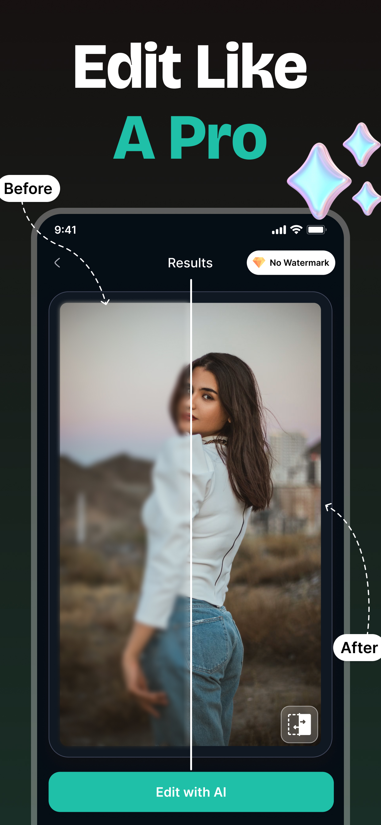 AI Image Enhancer - Editor screenshot 2