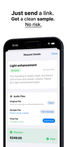 WefixSound – Audio Restoration screenshot