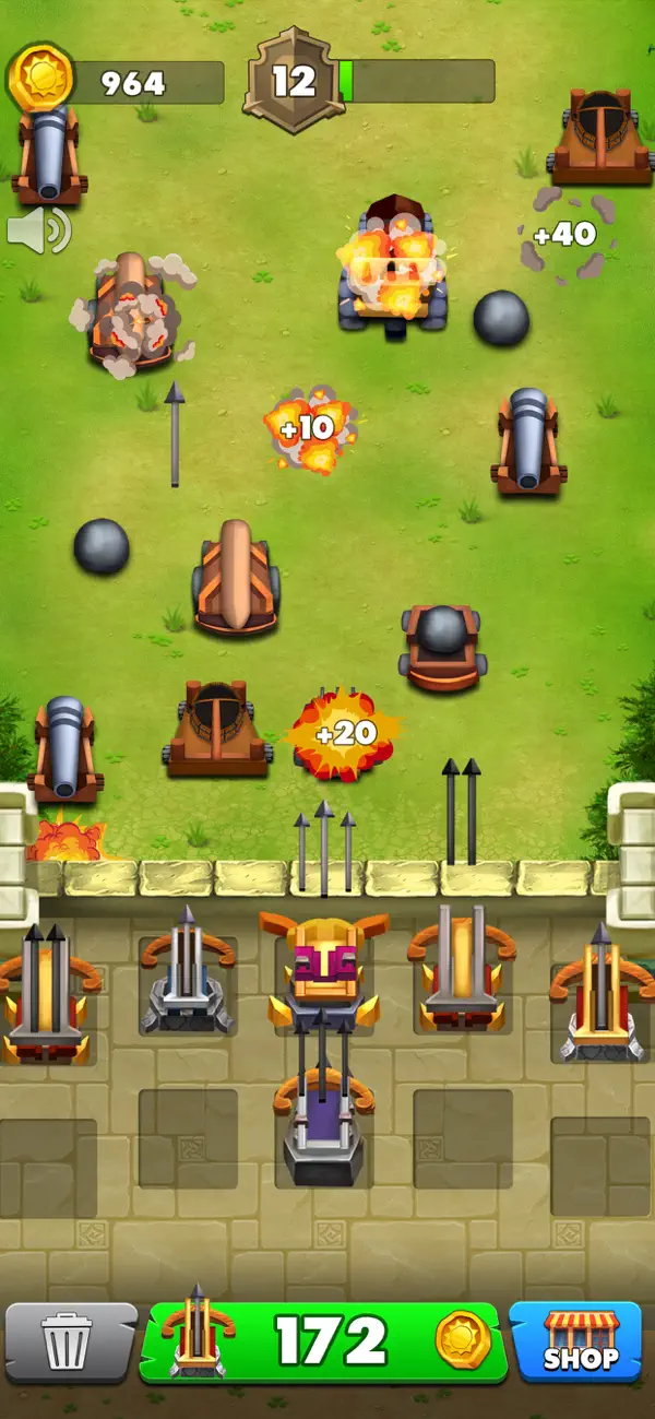 Screenshot #1 pour Castle Defender: Fort Defense