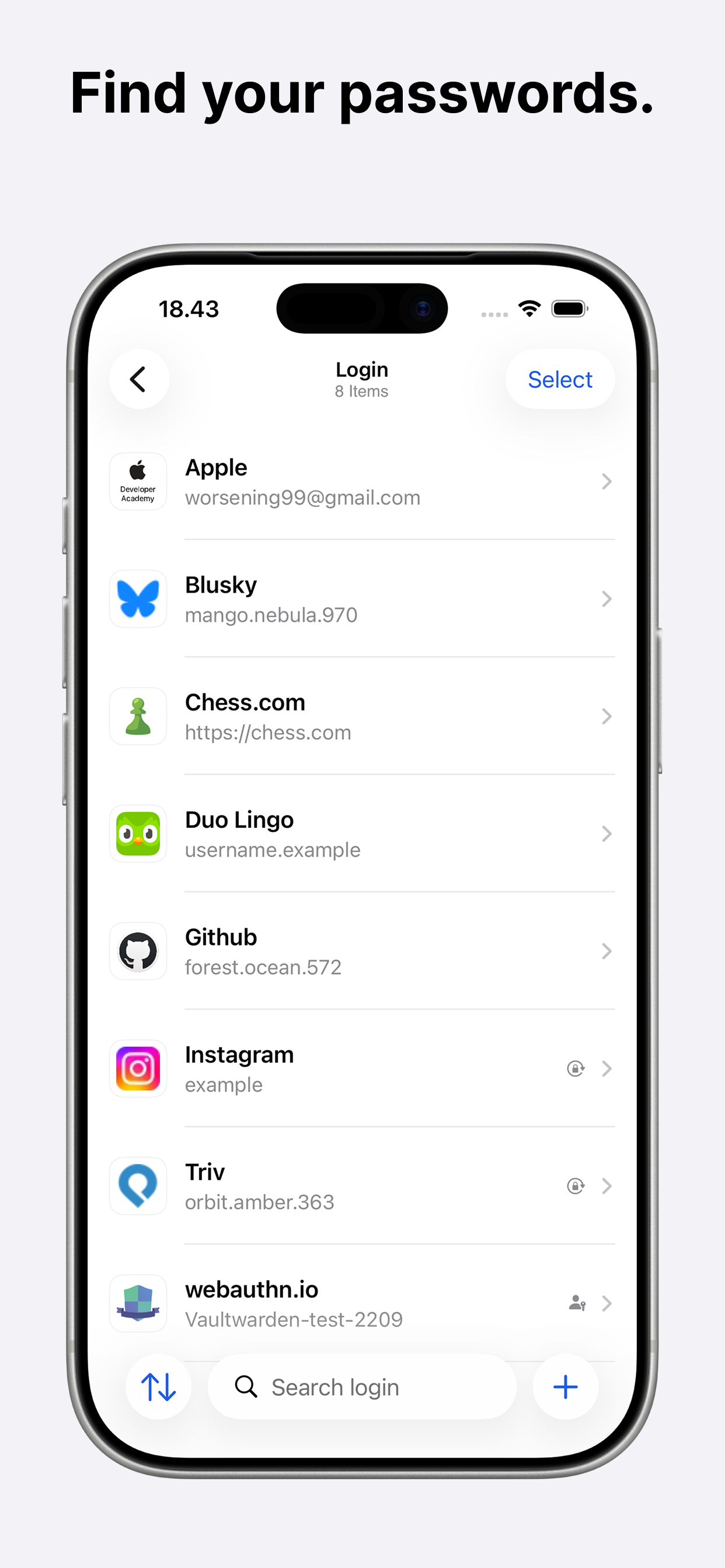 Vaultwarden Password Manager screenshot 2