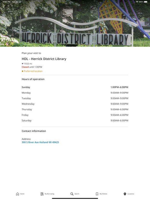Lakeland Library iPad screenshot 8 - Reference app