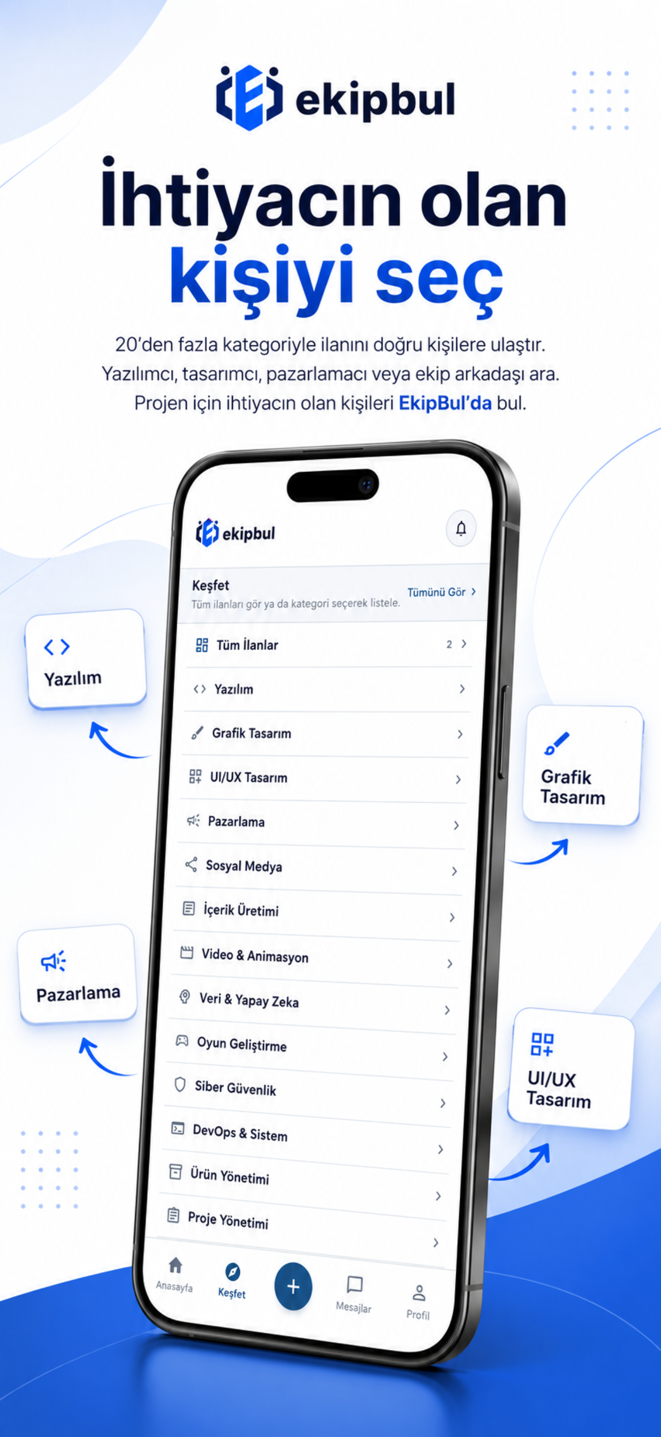 EkipBul : Proje Ortağı Bul screenshot 4