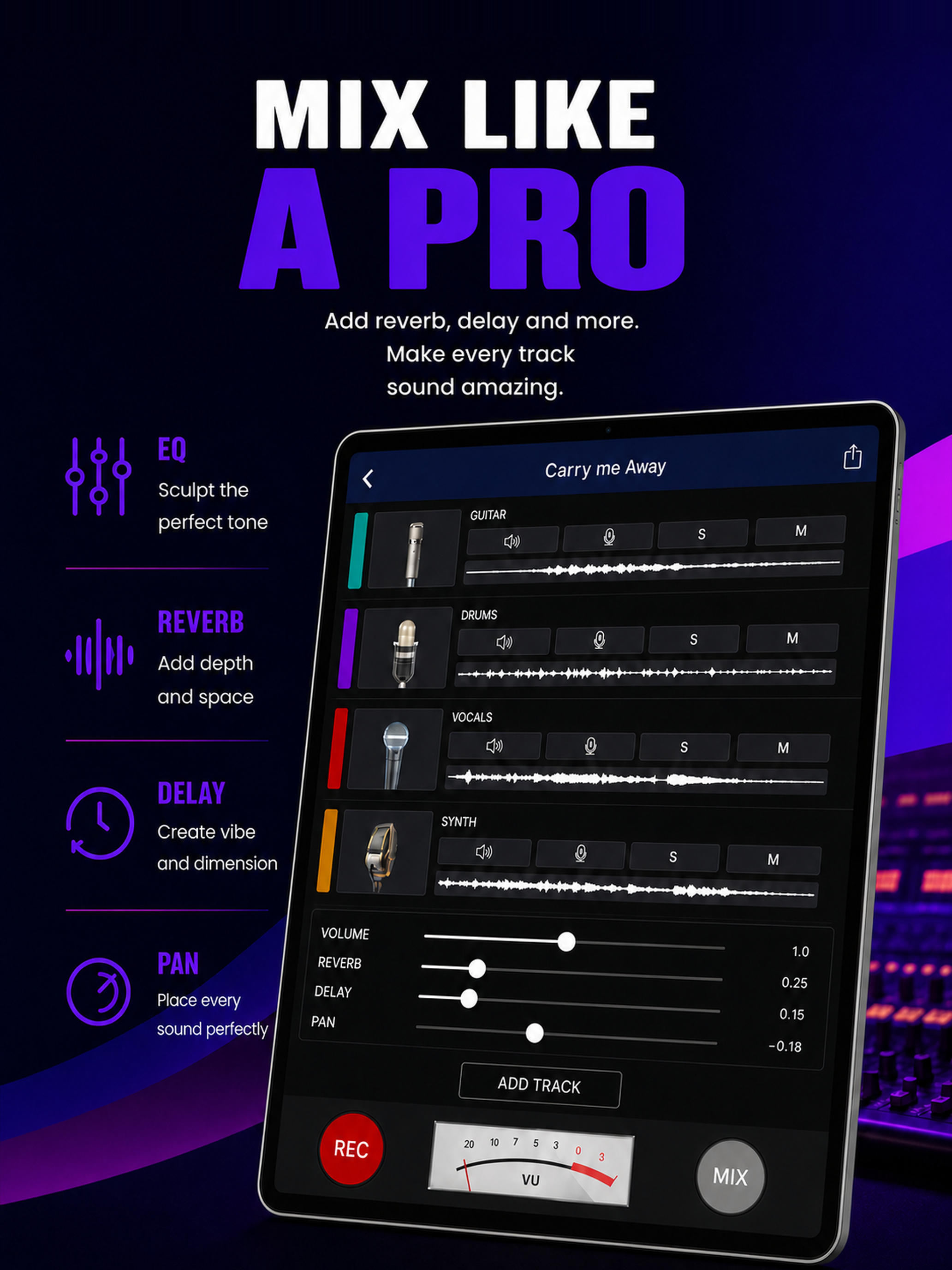 MicSwap MultiTrack: Mic Studio screenshot 10