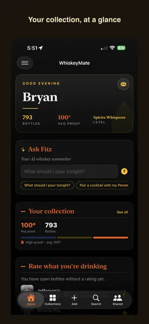 WhiskeyMate: Collect & Track screenshot 1