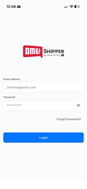 OMGshipper Driver screenshot 1