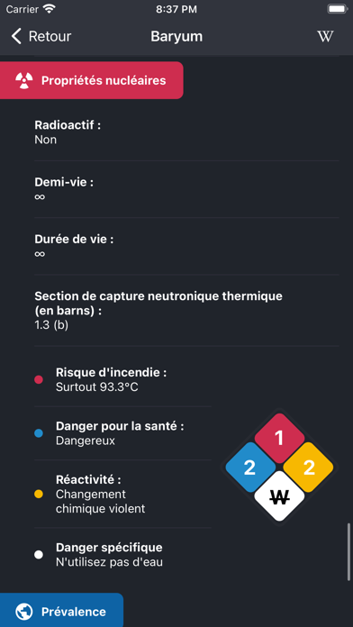Screenshot #3 pour Tableau Périodique 2025 PRO