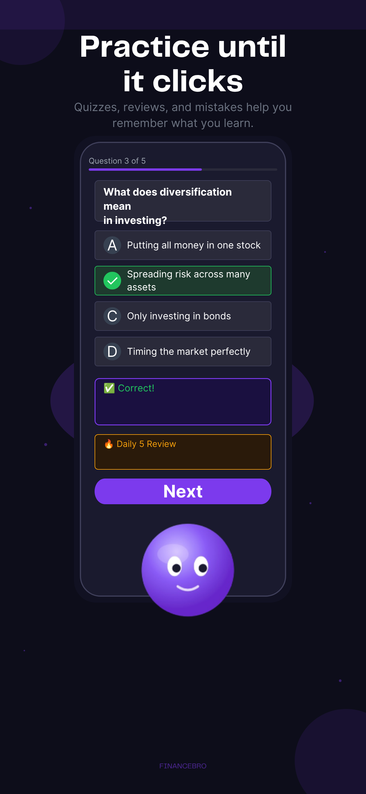Financebro: AI Finance Teacher screenshot 5