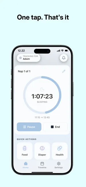 Tiny Sleeps - Baby Tracker screenshot 2
