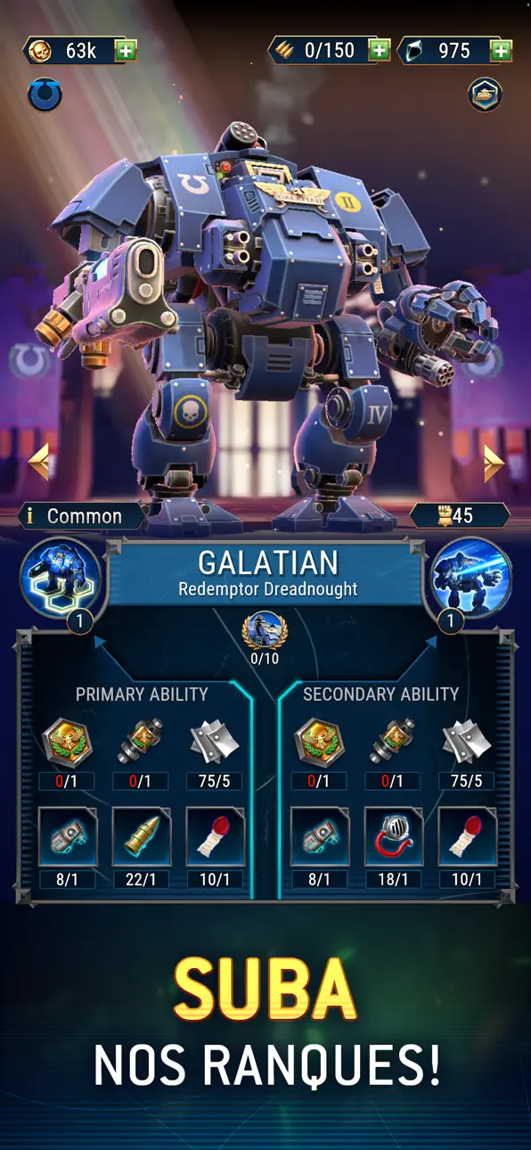 Warhammer 40,000: Tacticus ™ iOS Mod IPA screenshot 3 - iOS game interface