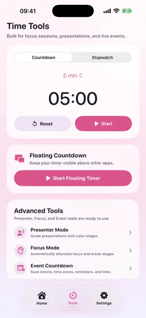 Micro Clock: Floating Timer screenshot 2